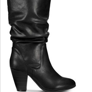 ESPRIT OLIANA SLOUCH BLACK BOOT